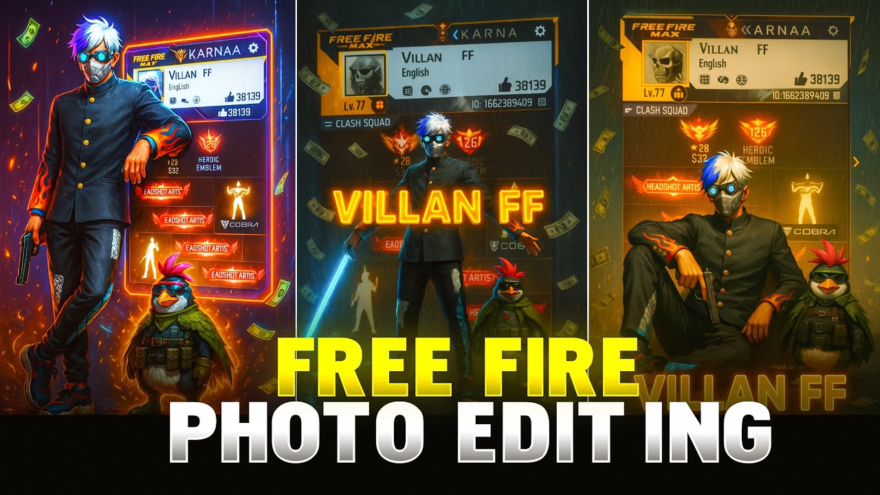 FREE FIRE Profile Trend Edit | Trending Free Fire Profile Photo Editing | ChatGPT photo editing 