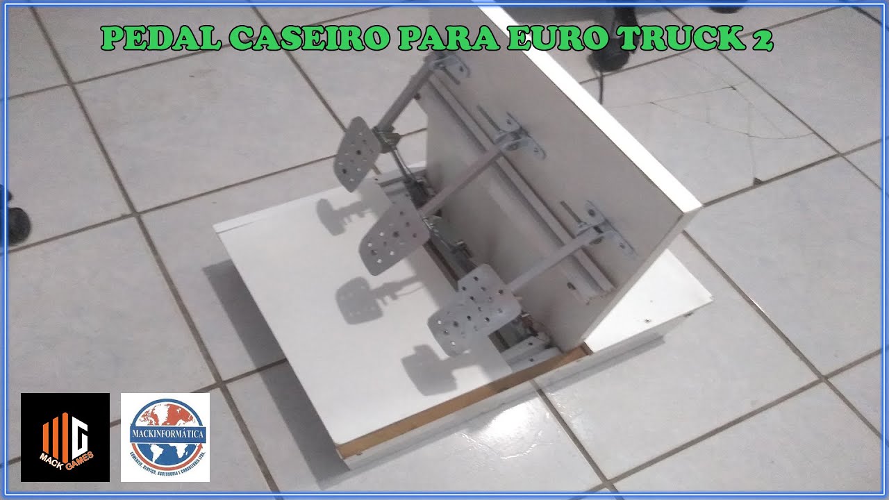 PEDAL CASEIRO PARA EURO TRUCK SIMULATOR 2