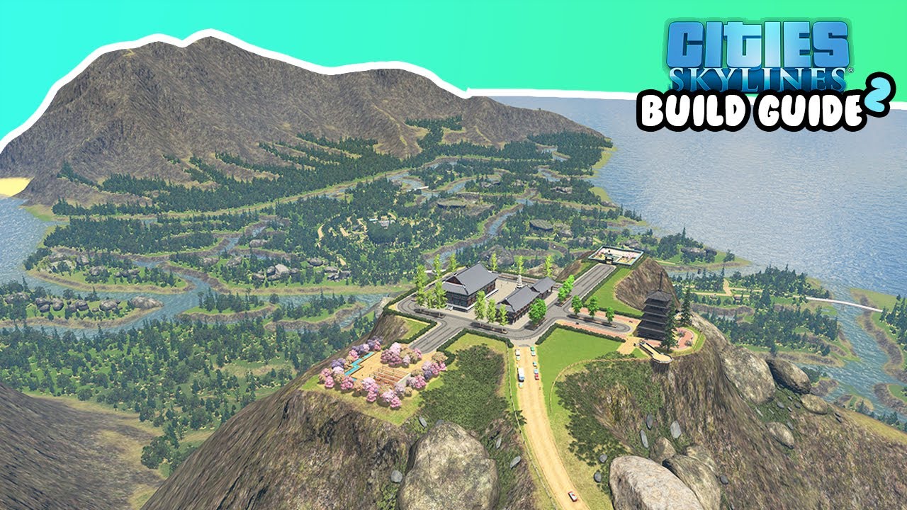 The Biggest & Most Beautiful National Park In Cities Skylines! | Orchid Bay