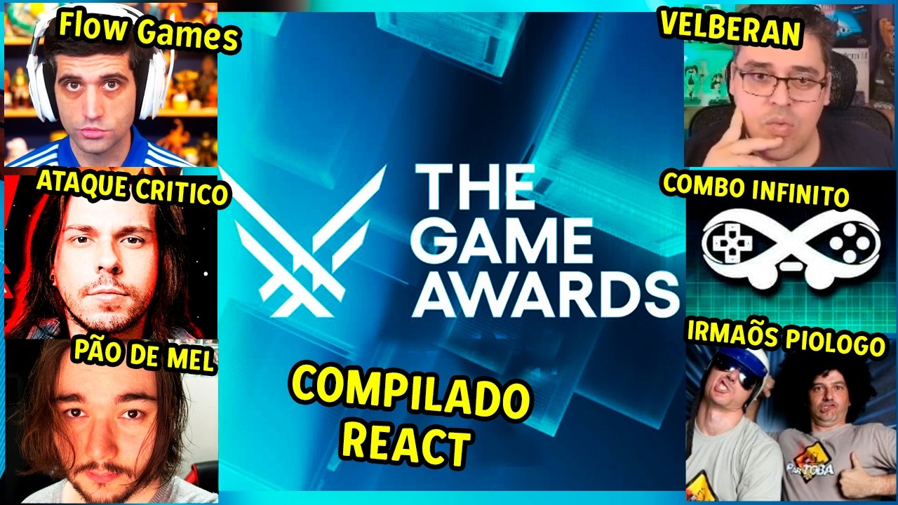 YOUTUBERS REAGEM AOS JOGOS INDICADOS AO GOTY - THE GAME AWARDS 2025!