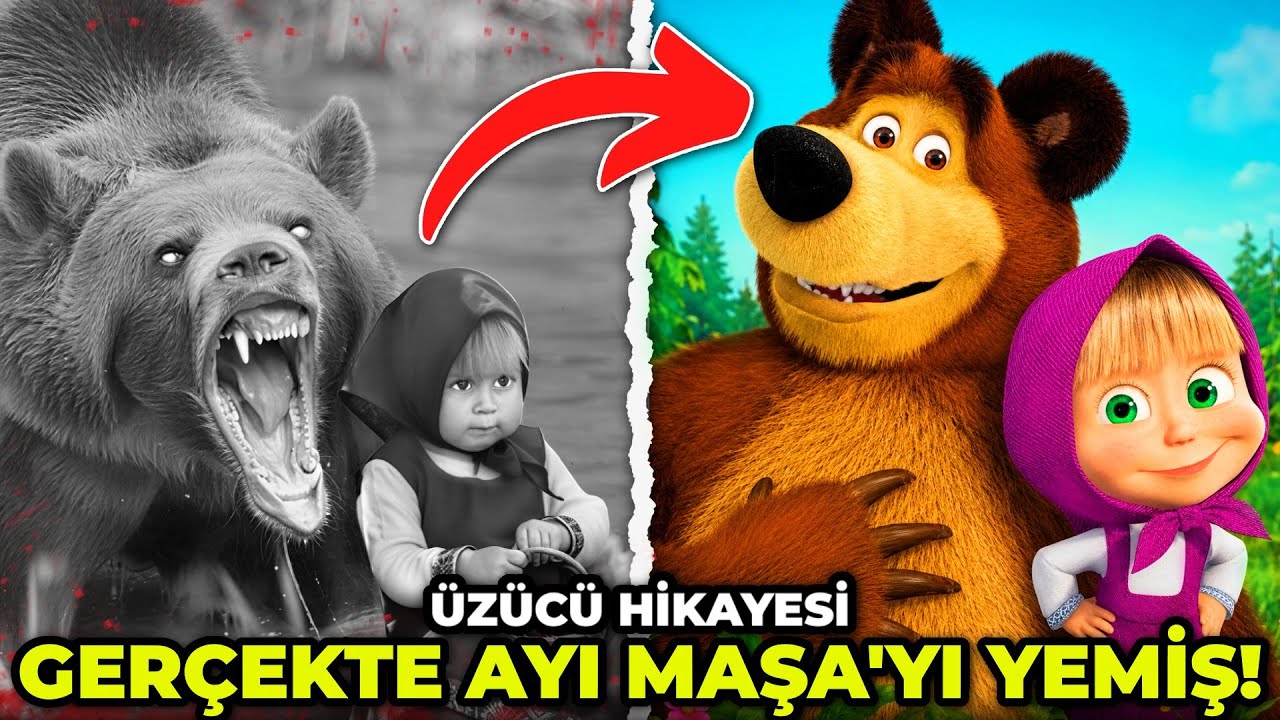 MAŞA İle KOCA AYININ Üzücü & Gerçek TÜM BİLİNMEYEN HİKAYESİ !?