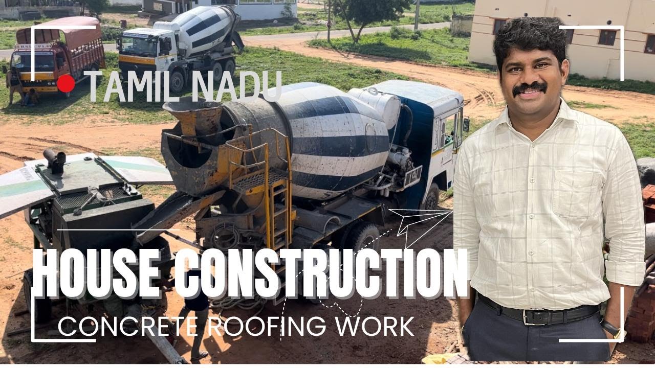 கான்கிரீட் ரூப் ஒரு பார்வை! RCC Roof in House Construction