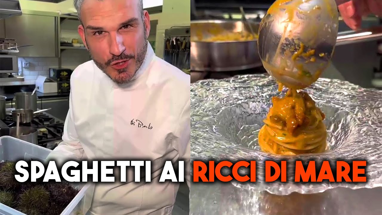 Spaghetti ai ricci di mare ❤️ Chef Roberto Di Pinto
