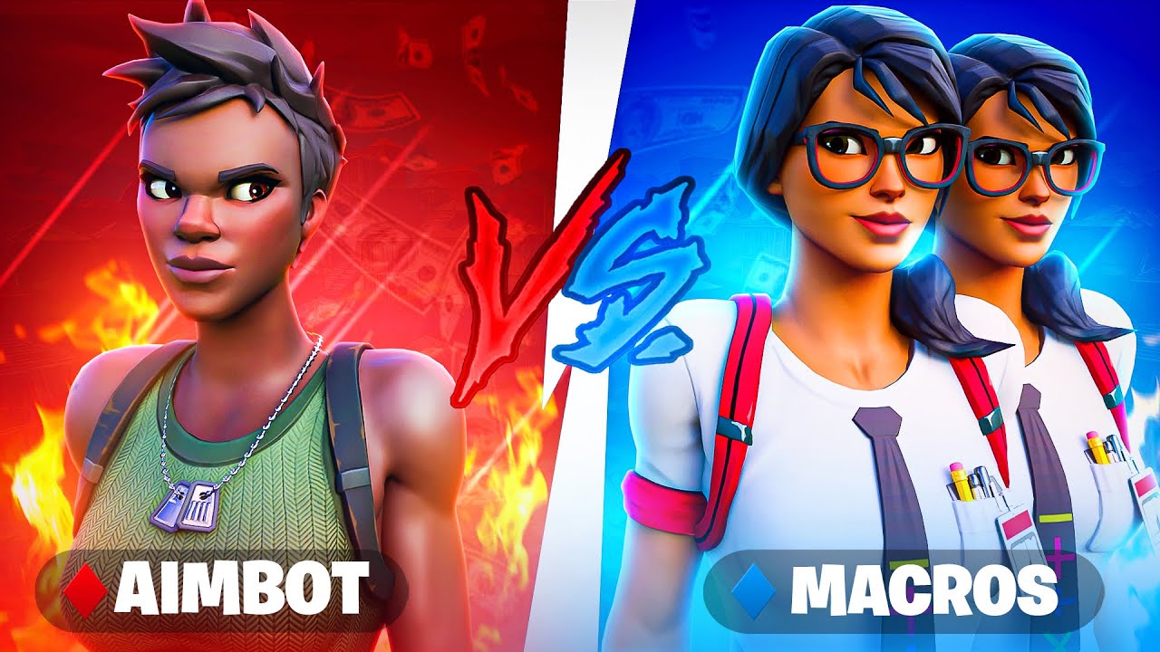 1 AIMBOTTER против 2 MACROERS