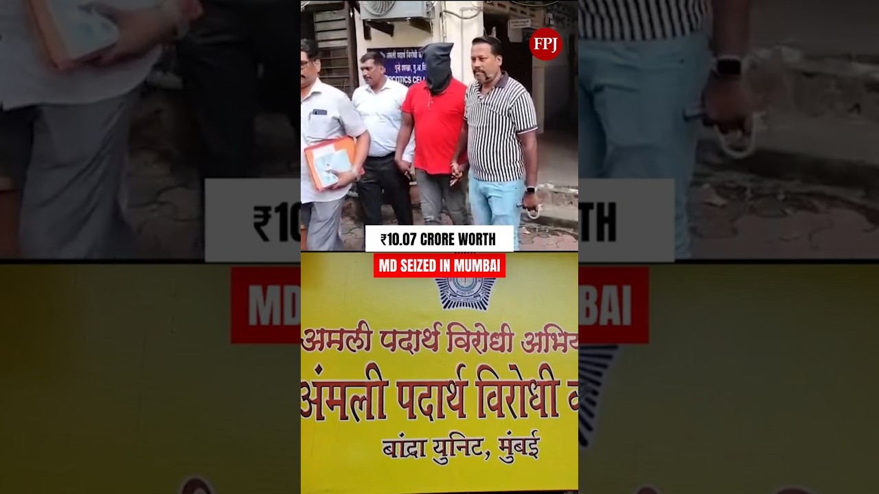 Mumbai Crime Branch Seizes ₹10.07 Cr MD in Major Narcotics Raids, 5 Arrested Across City