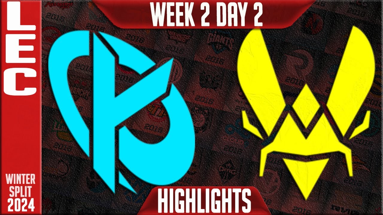 KC vs VIT Highlights | LEC Winter 2024 Week 2 Day 2 | Karmine Corp vs Team Vitality