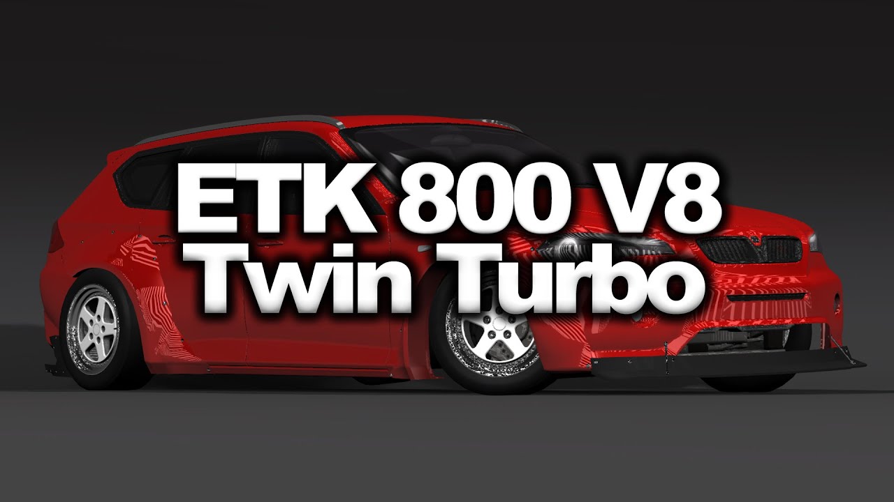 ETK 800 V8 Twin Turbo with stance | BeamNG.drive (1080p) (60FPS)
