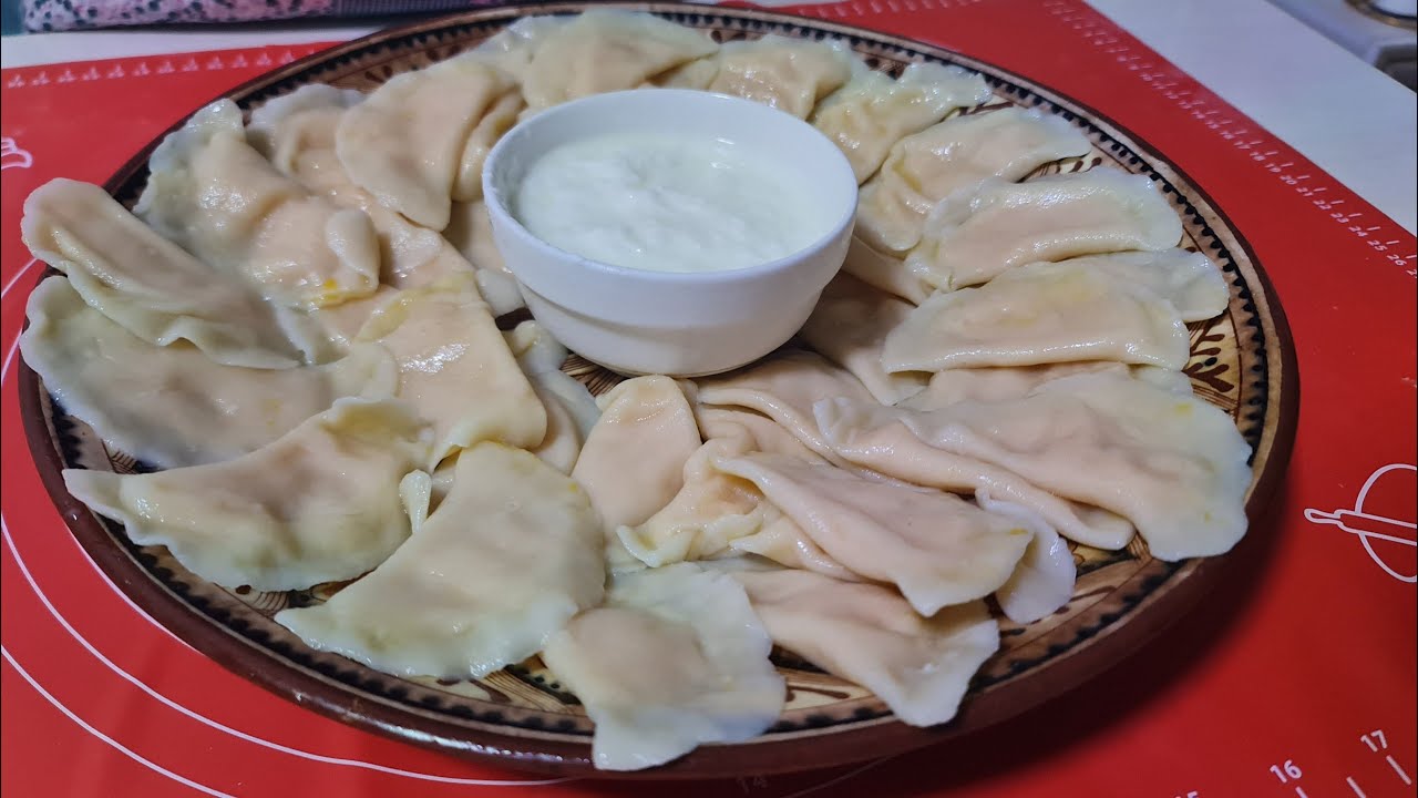 Kadi (Qovoqli)  barak – yumshoq va mazali taom / Вареники с тыквенной начинкой – нежные и ароматные