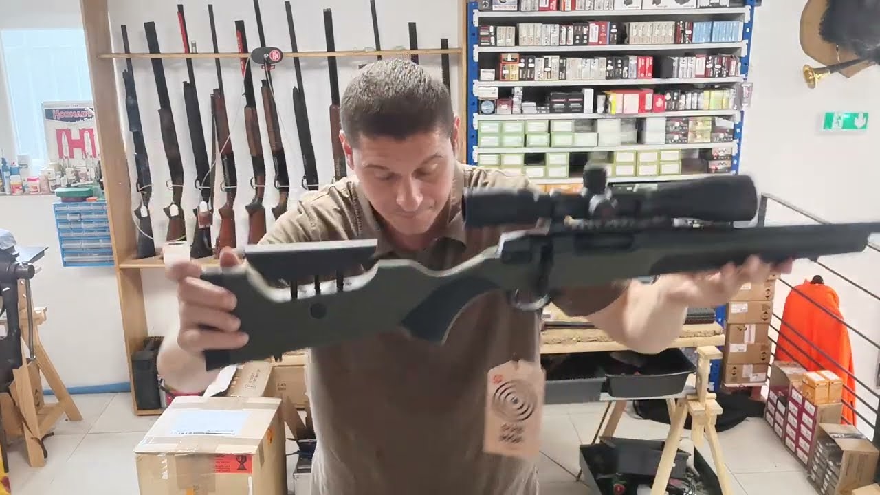 carabine à verrou Ata turqua synthétique verte calibre 308