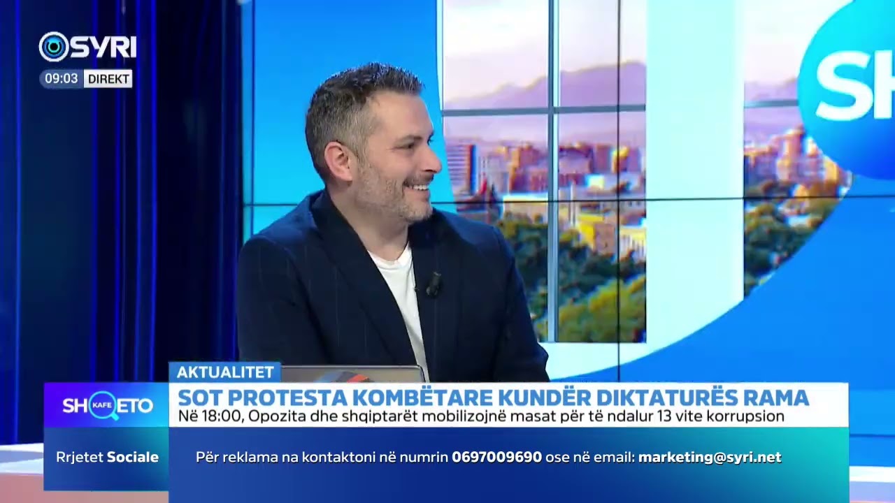 KAFE SHQETO/ Sot protesta kombëtare kundër diktaturës Rama