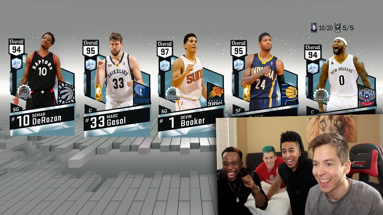 MY GREATEST PACK OPENING OF ALL TIME  *7 DIAMOND PULLS*  NBA 2K17 DEVIN BOOKER