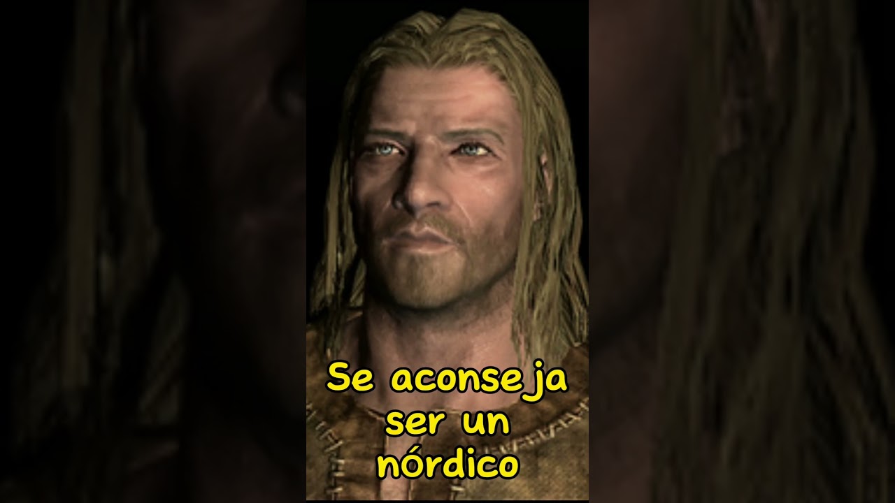 &iquest;Cu&aacute;les son las razas canon para los protagonistas de cada The Elder Scrolls?  #skyrim #bethesda#tes