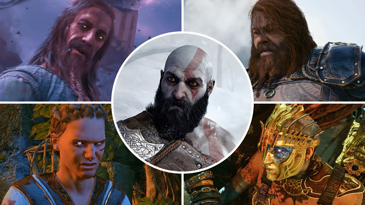 God of War Ragnarok + Valhalla DLC - All Bosses & Ending [4K PS5 Pro]