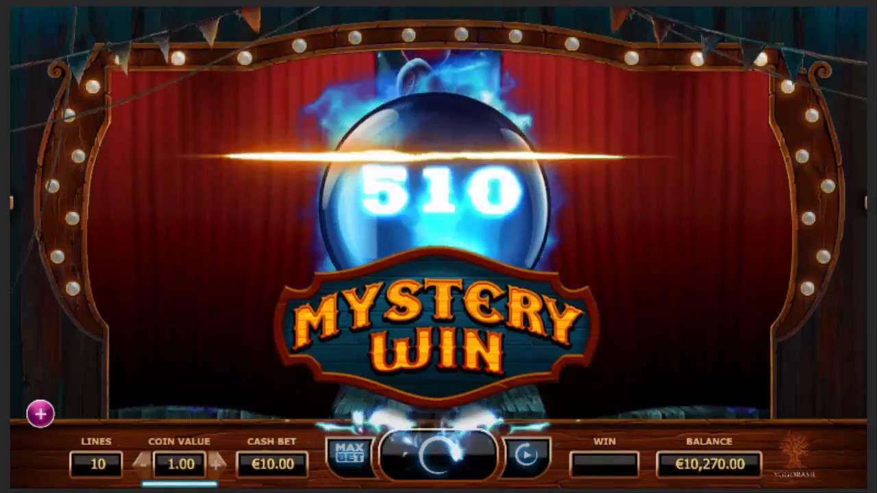 BIG WIN On Wicked Circus Slot Machine