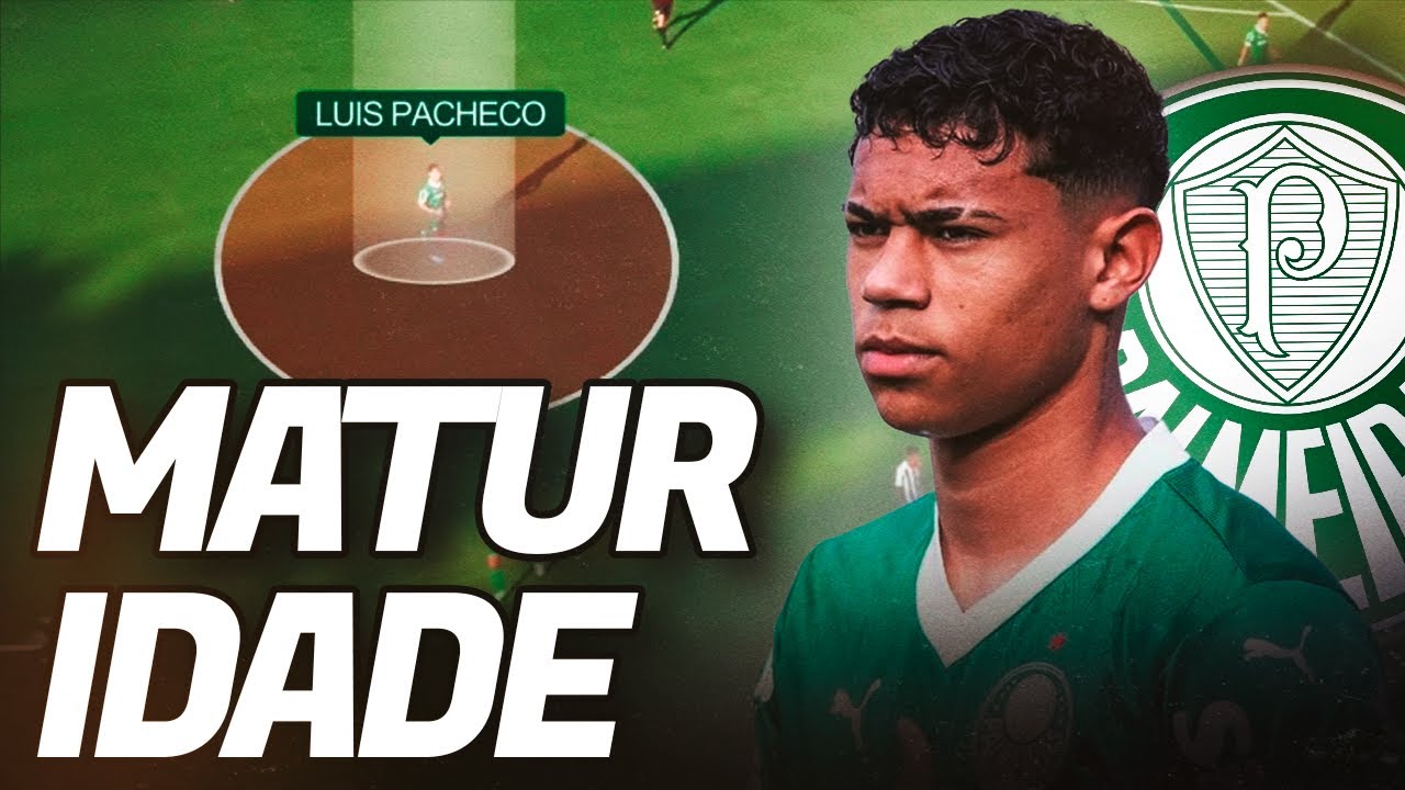 LUIS PACHECO: quem é e COMO JOGA a joia da base do Palmeiras