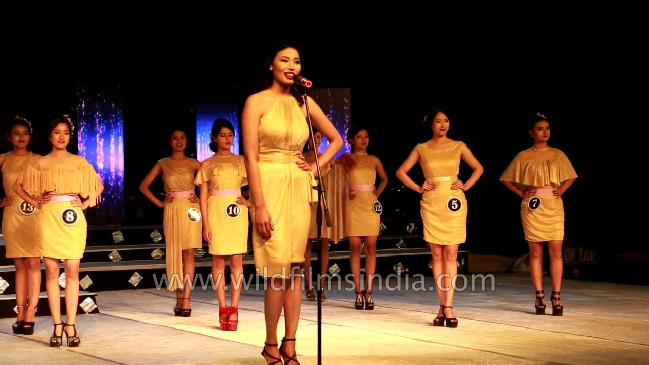 Miss Manipur 2017 Introduction round