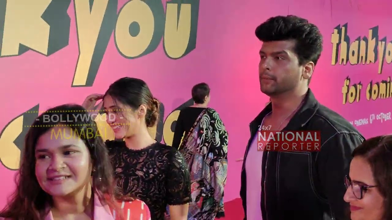 Shivangi Joshi and Kushal Tandon Shown Love Respect To Fans At  Screening of ThankYou For Coming