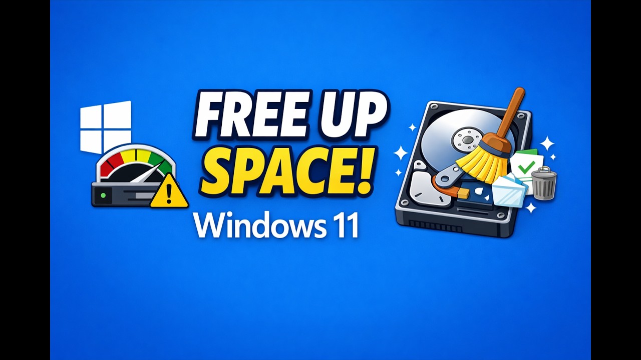 Как освободить место на диске в Windows 11