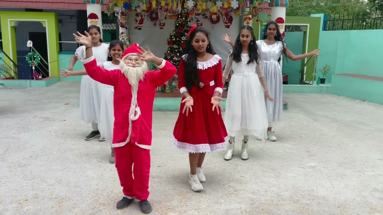 Priya Bharathi High school// Christmas celebrations// 7th class