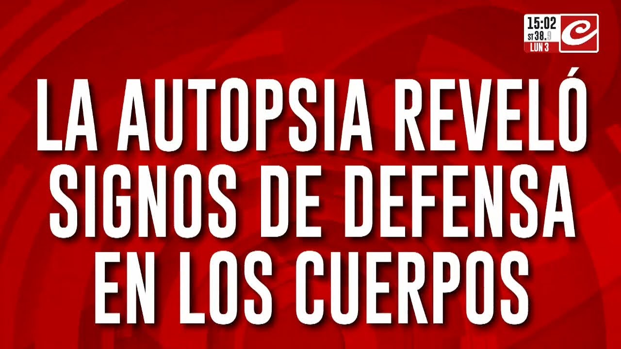 Asesinato de Paloma y Josué: la autopsia reveló signos de defensa en los cuerpos