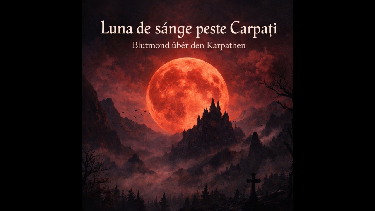 Blutmond über den Karpathen - Luna de sânge peste Carpaț