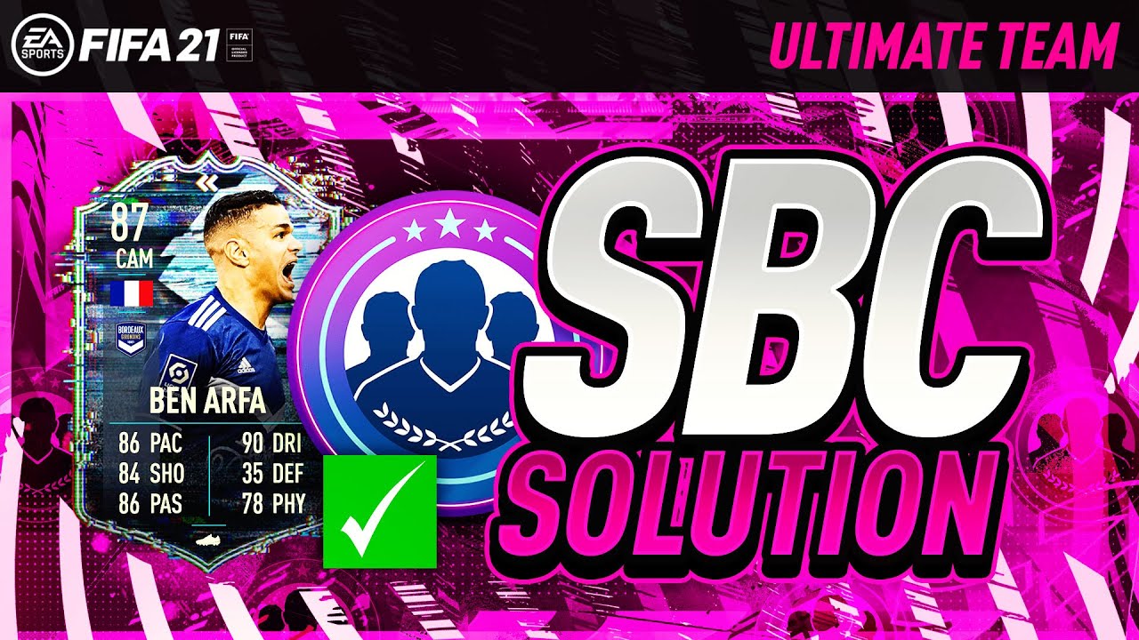 How to complete the Flashback Ben Arfa SBC - FIFA21 Ultimate Team
