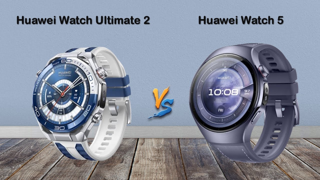 Huawei Watch Ultimate 2 vs Huawei Watch 5
