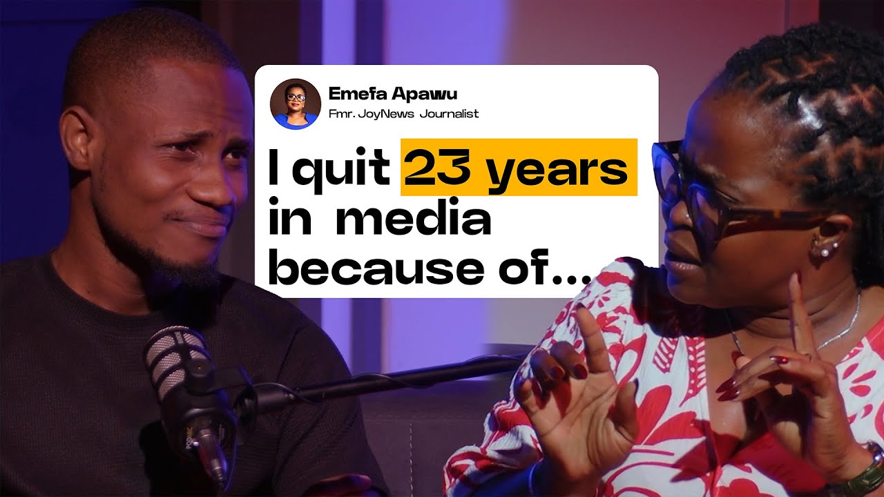 Pregnant, Abandoned & Why She Quit JoyNews at Her Peak | Emefa Apawu Exclusive