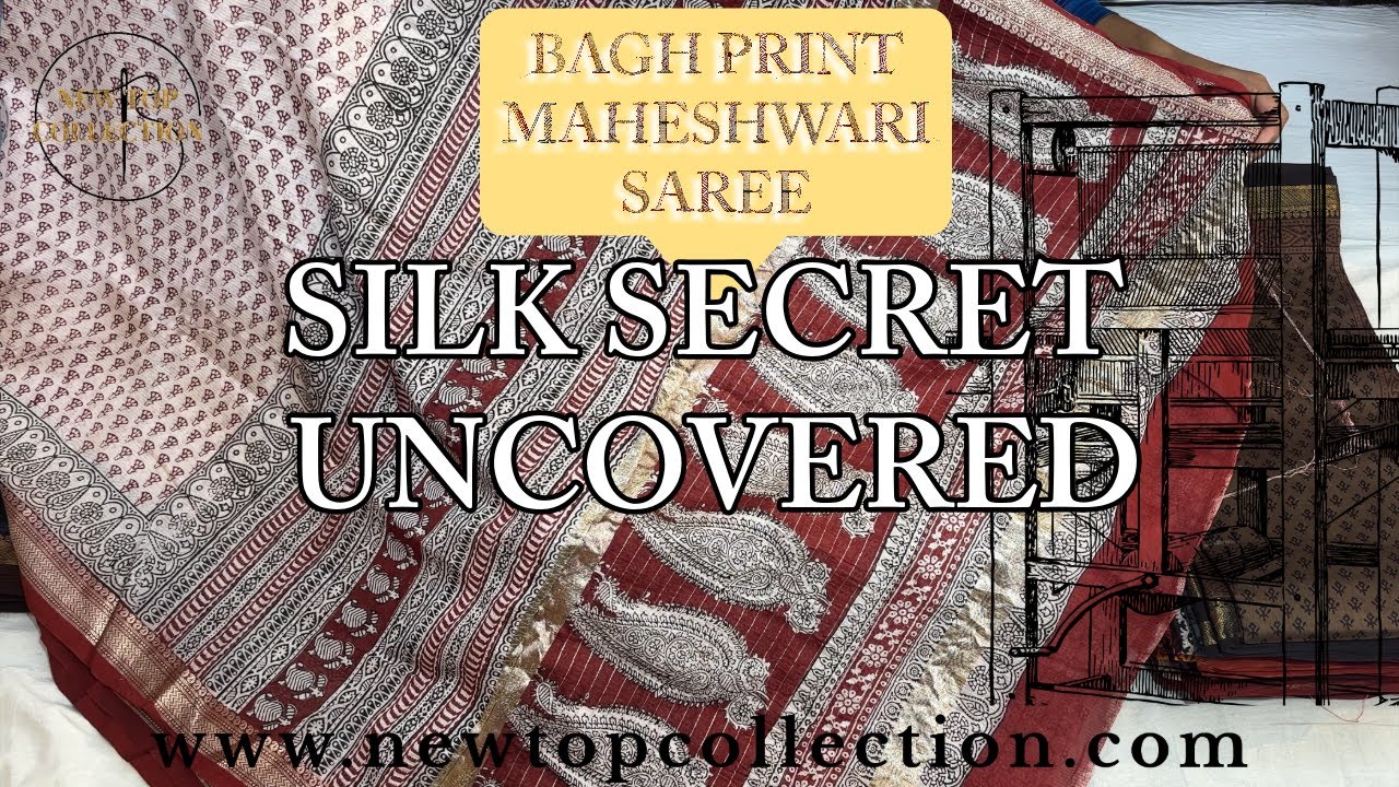 Discover the Secret of Bagh Print Maheshwari Silk