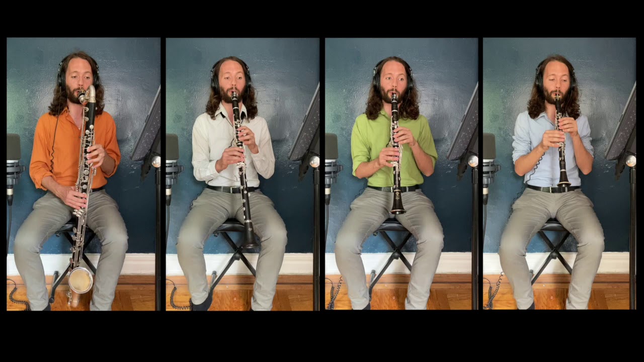David Ashton Woodwind Quartet Clarinet Quartet Transcription