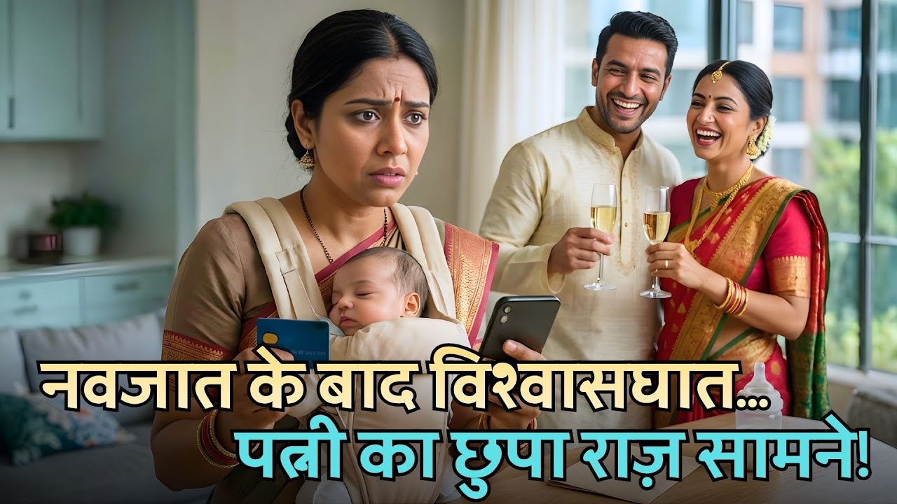 बच्चे के जन्म के बाद पति ने सारी बचत प्रेमिका को दी… पत्नी का राज़ सबको हिला देगा! 😱