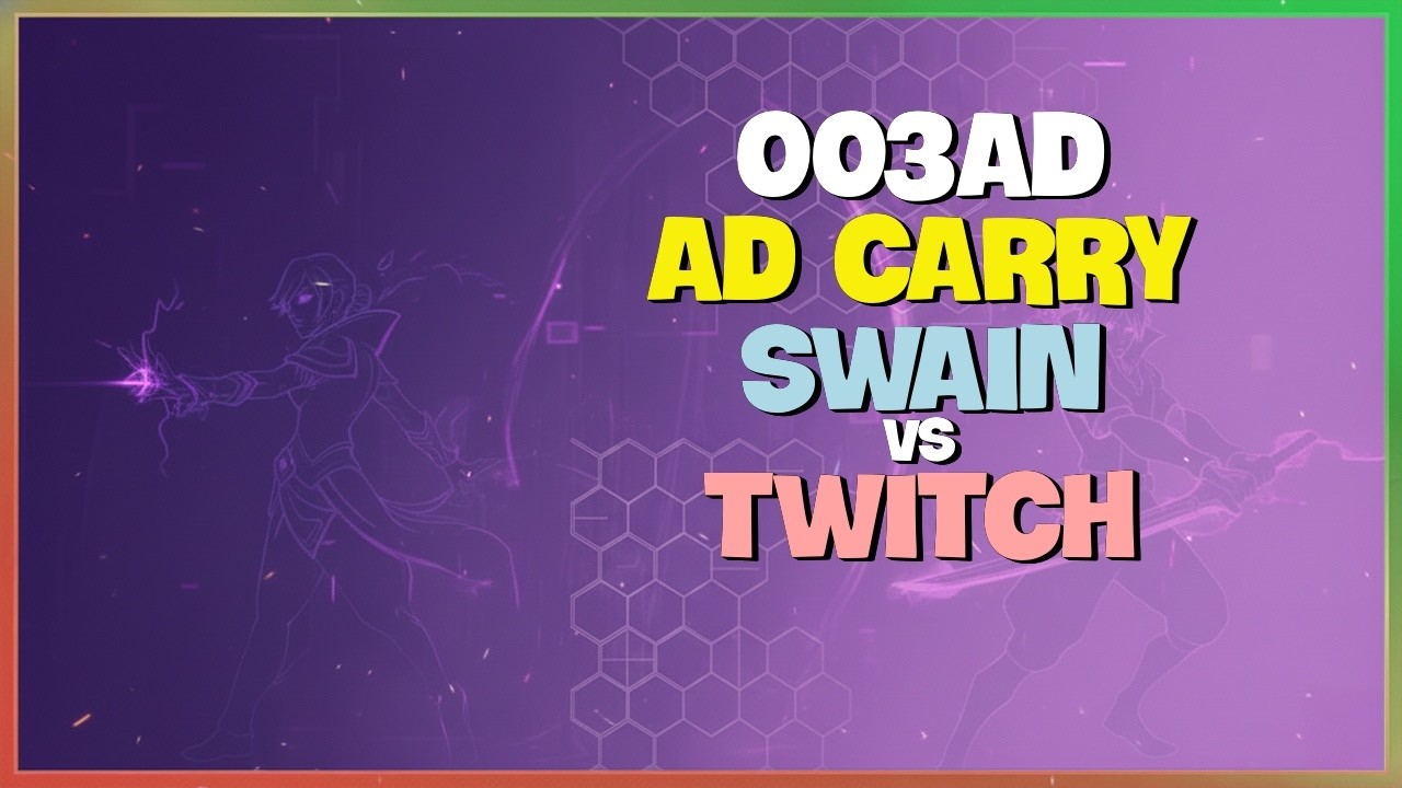 Challenger Swain : 003ad is CRUSHING the Super Server with this DEVASTATING Build - Engsub