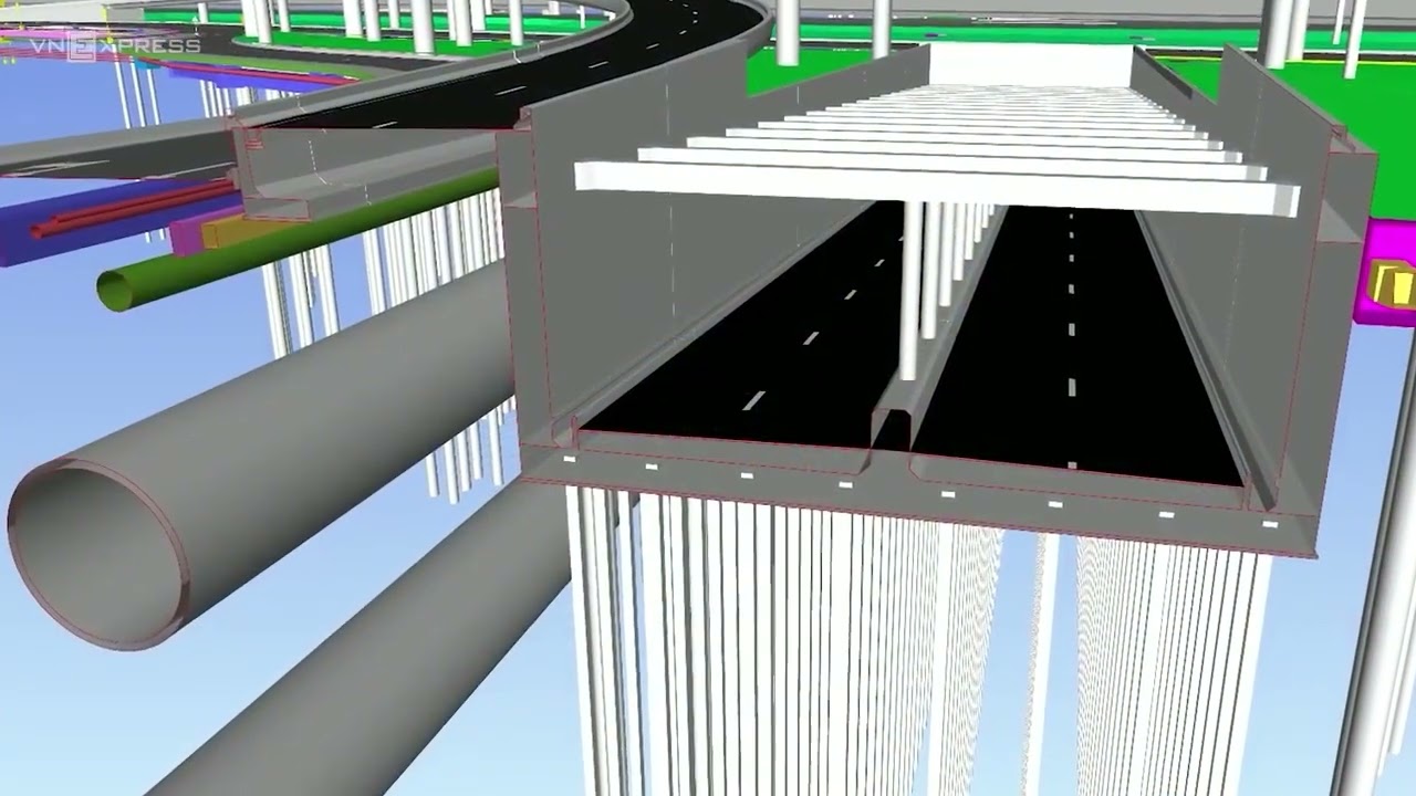 Tập 90: HÌNH DÁNG NÚT GIAO VÀNH ĐAI 3,5 VỚI ĐẠI LỘ THĂNG LONG NẰM CẠNH DỰ ÁN LUMI HÀ NỘI
