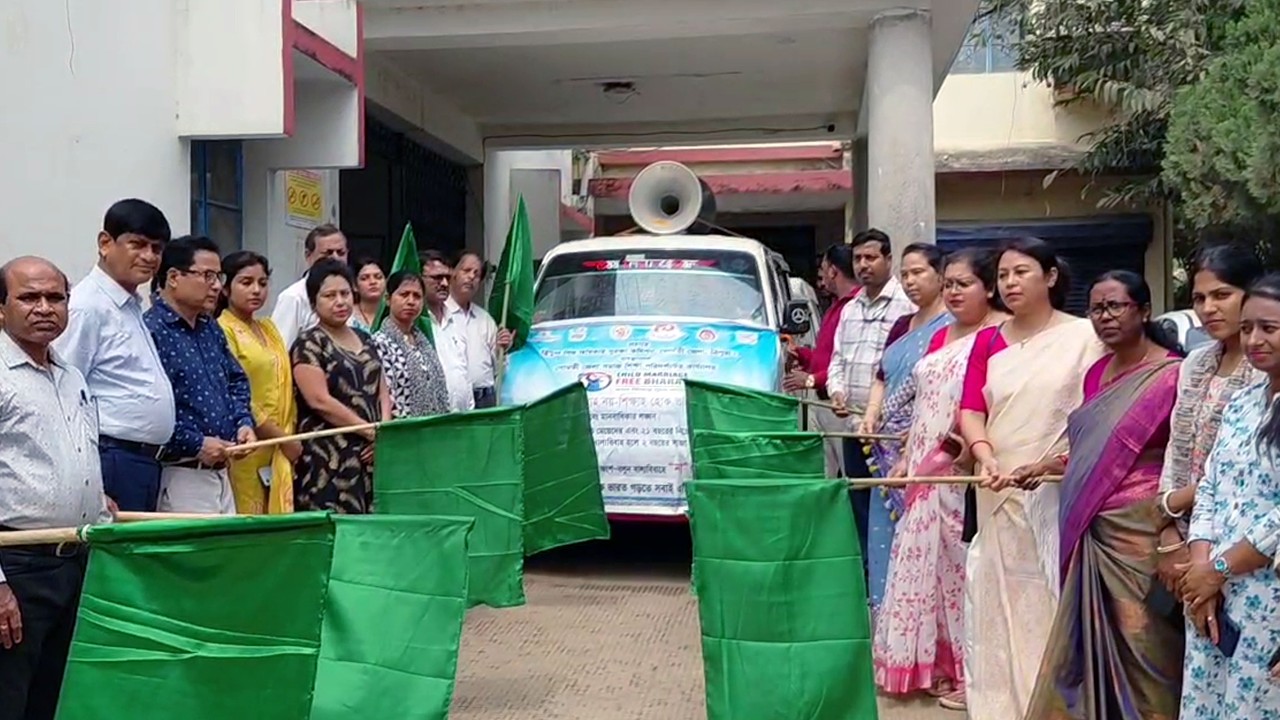 Tripura State Child Rights Protection Commission ni Luwajijakma bai Khlaijakha Kaisa Awareness Rally