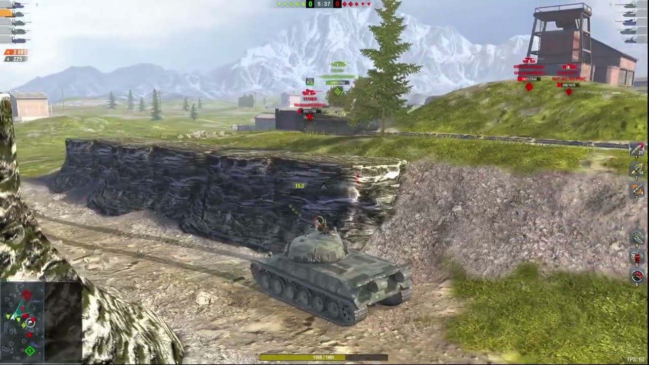 5v5 Skirmish with the Tvp T 50/51 - Wot Blitz