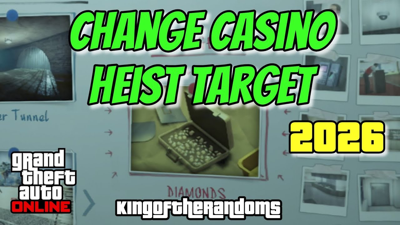 GTA Online 2026 Guide to Change Target for Diamond Casino Heist