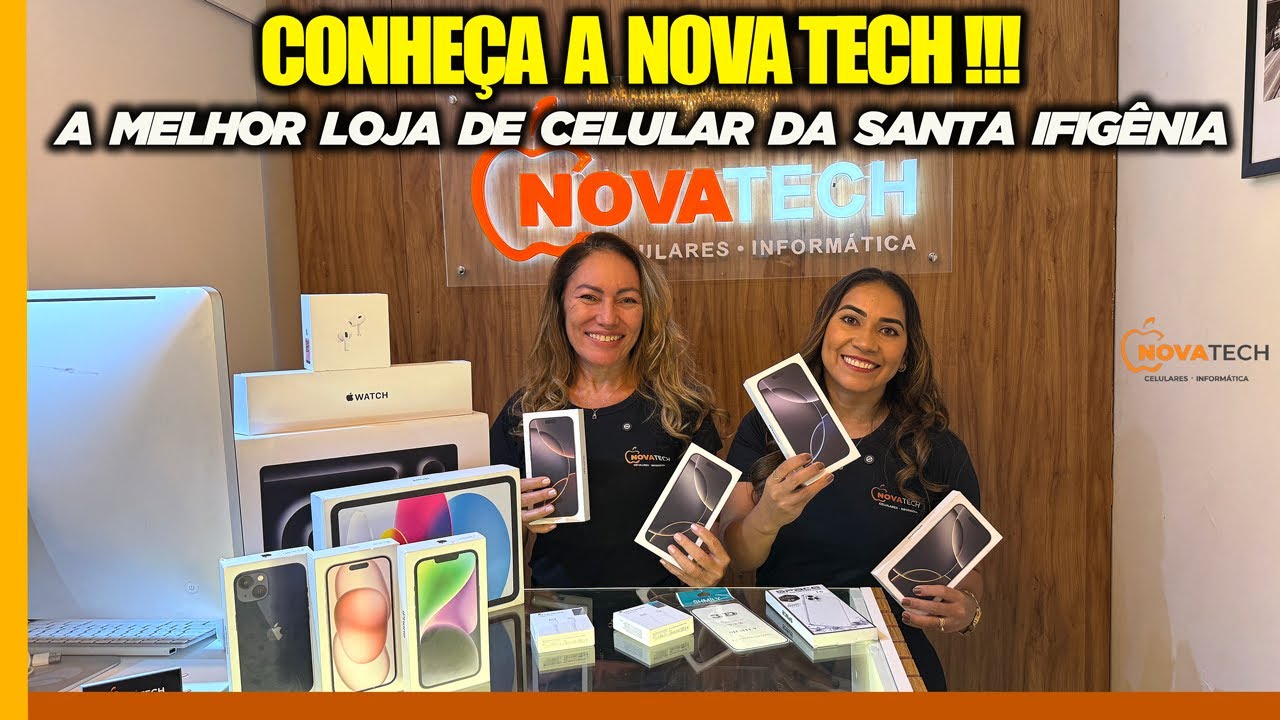 A MELHOR LOJA DE CELULAR DA SANTA IFIGÊNIA!!! CONHEÇA A NOVA TECH