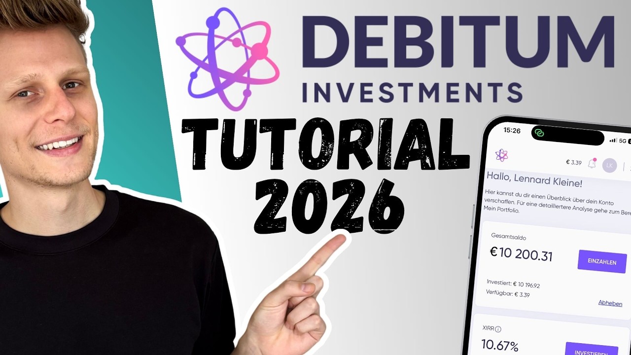Debitum Anmeldung - Schritt f&uuml;r Schritt Debitum Tutorial 💸 (Debitum P2P Anleitung)