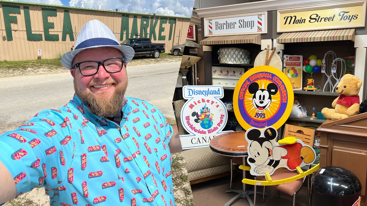 Florida’s LARGEST Flea Market Near Walt Disney World | Renninger's In Mount Dora | Theme Park Props