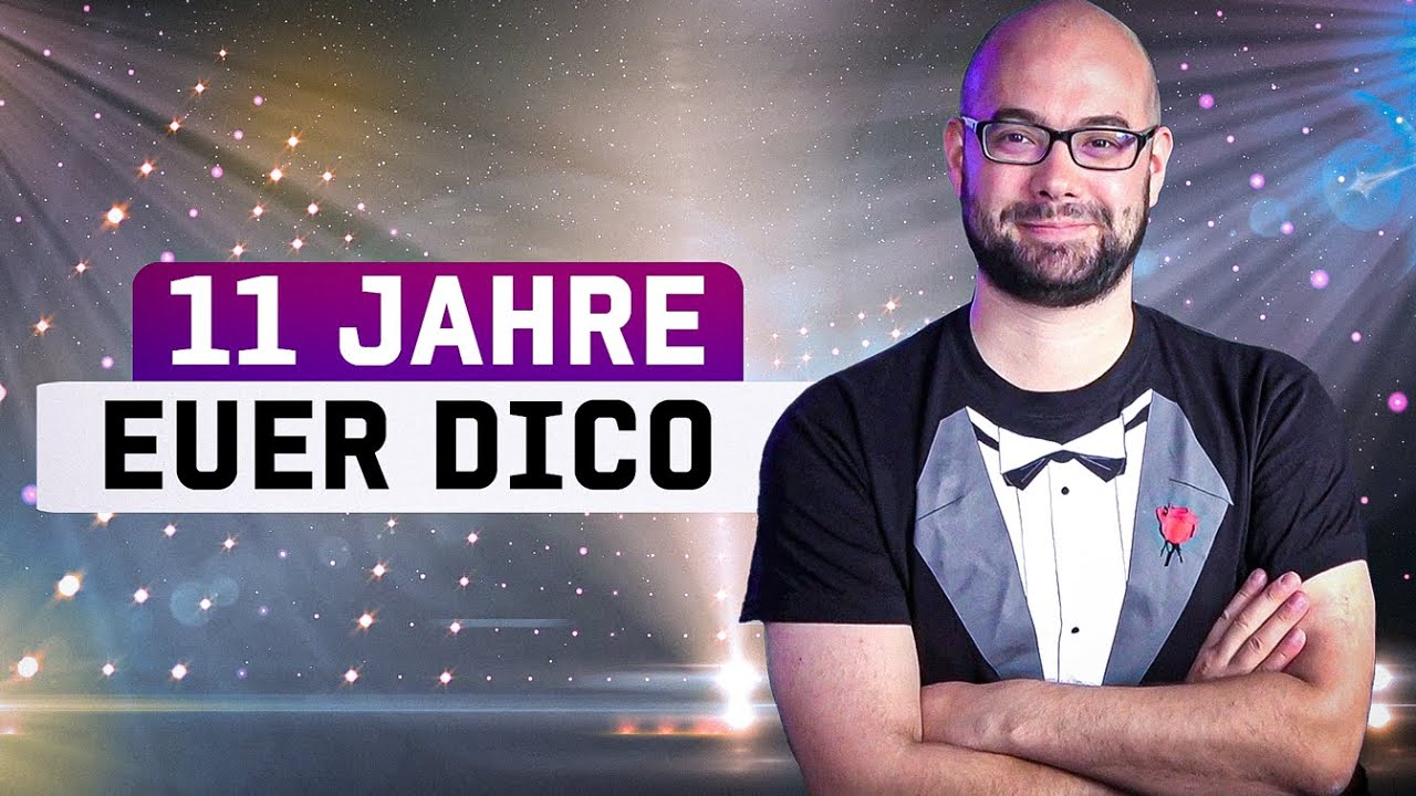 11 Jahre DICO ● EA rettet mich, wollte aufh&ouml;ren & nie KARRIERE durchgezogen