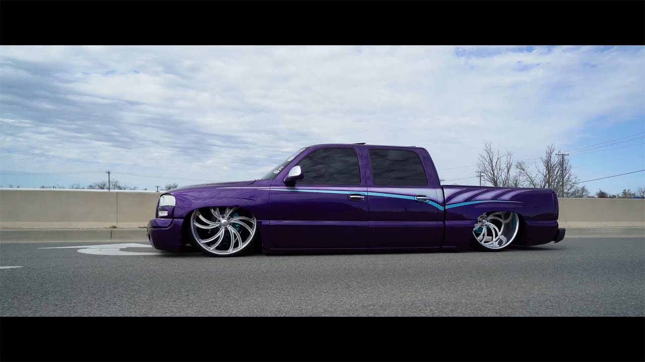 Bagged GMC & Silverado Bodied on 28s | Oklahoma Team Billet