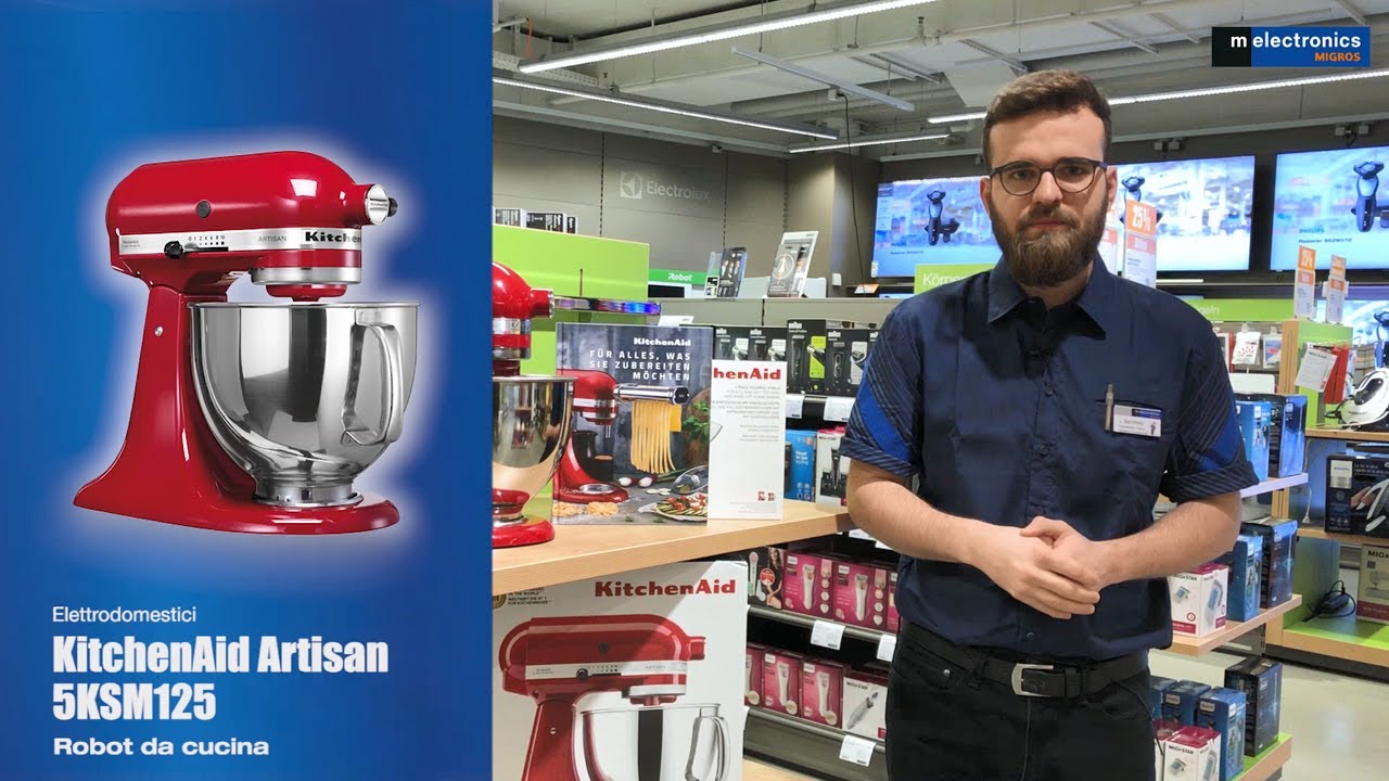 melectronics: «la tecnica spiegata semplicemente» – Kitchen Aid Robot da cucina KSM125