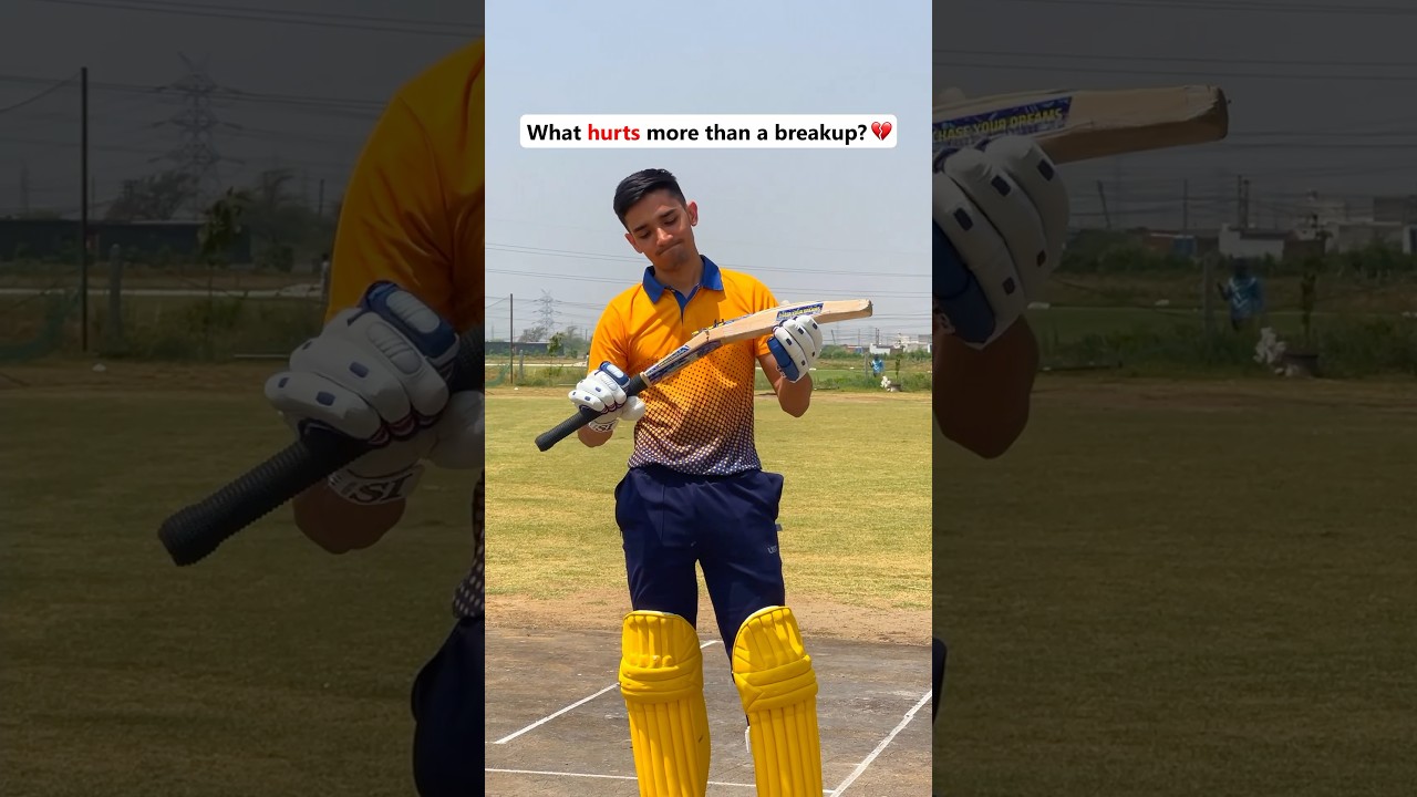When your FAVOURITE Cricket Bat breaks!🥲🏏 #shorts #cricketcardio #cricketbat