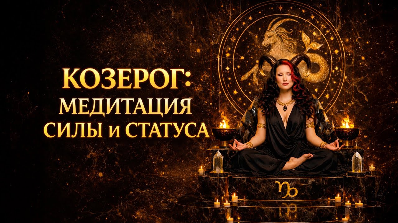 КОЗЕРОГ: МЕДИТАЦИЯ СИЛЫ И СТАТУСА