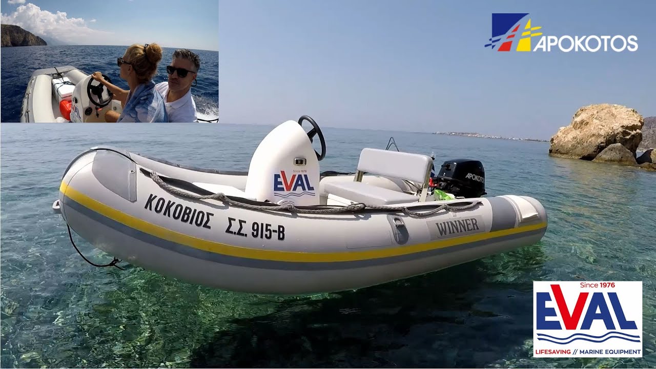 ΔΟΚΙΜΗ ΦΟΥΣΚΩΤΟΥ WINNER 3,50 ΜΕ ΕΞΩΛΕΜΒΙΑ APOKOTOS 15HP!