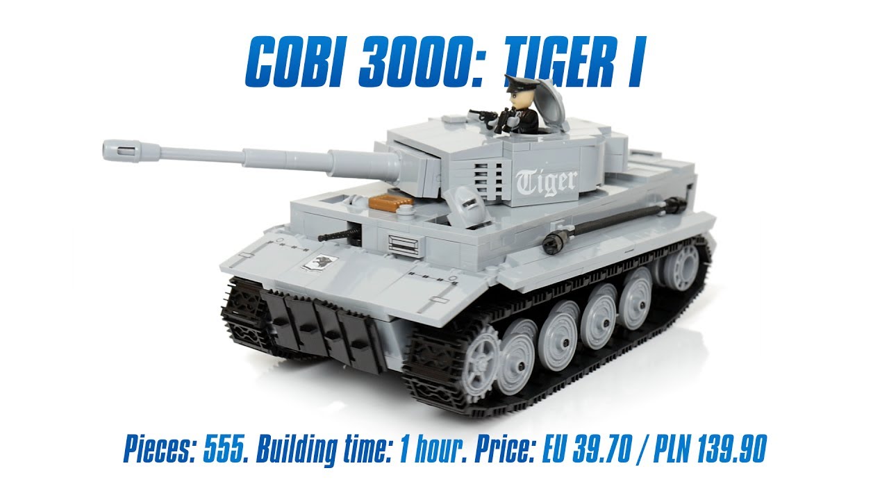 [COBI 3000] Tiger I review & speed build