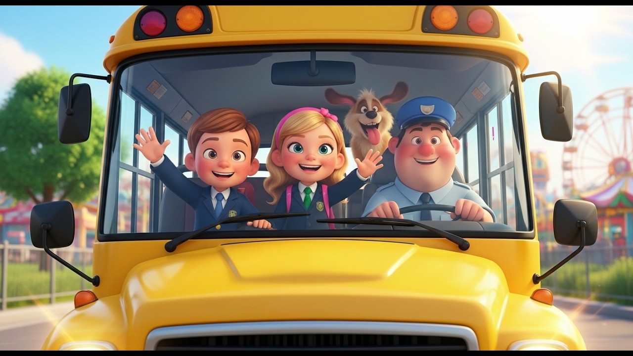 Wheels On The Bus + More Nursery Rhymes & Kids Songs | TIKI FUN KIDS