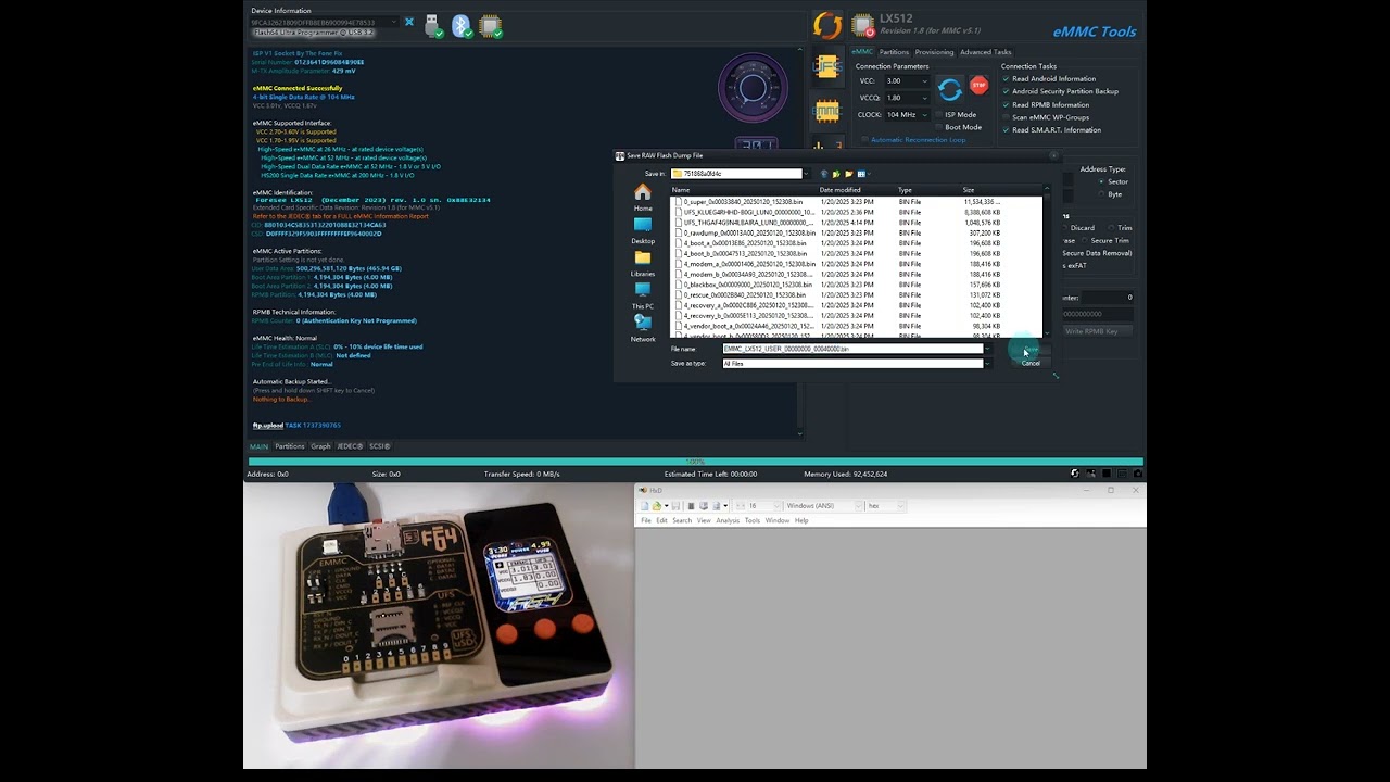 F64 NM Card and SD Card Detection and Format as EX_FAT #flash64ultra #flash64