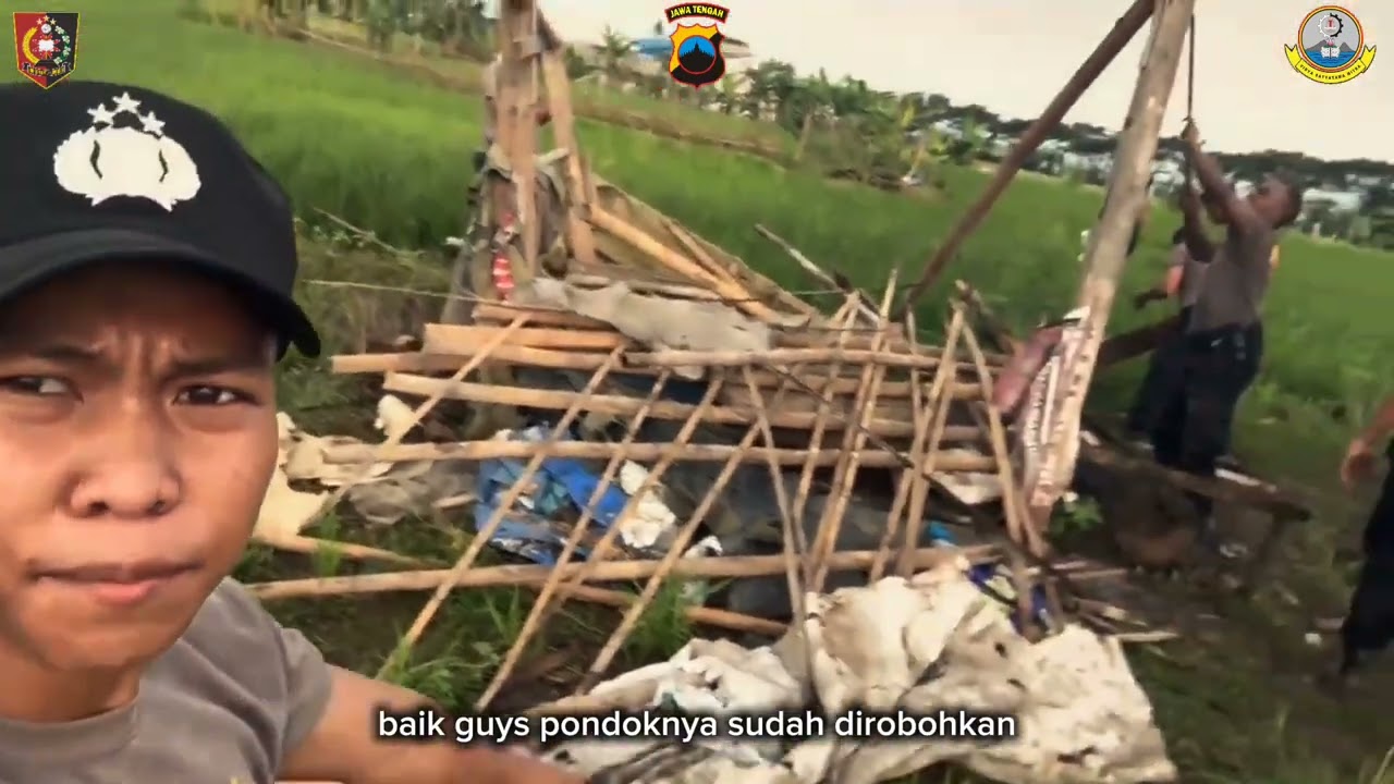 Live in learning siswa Diktukba Bakomsus Polri 2025 di Polsek Ambarawa.