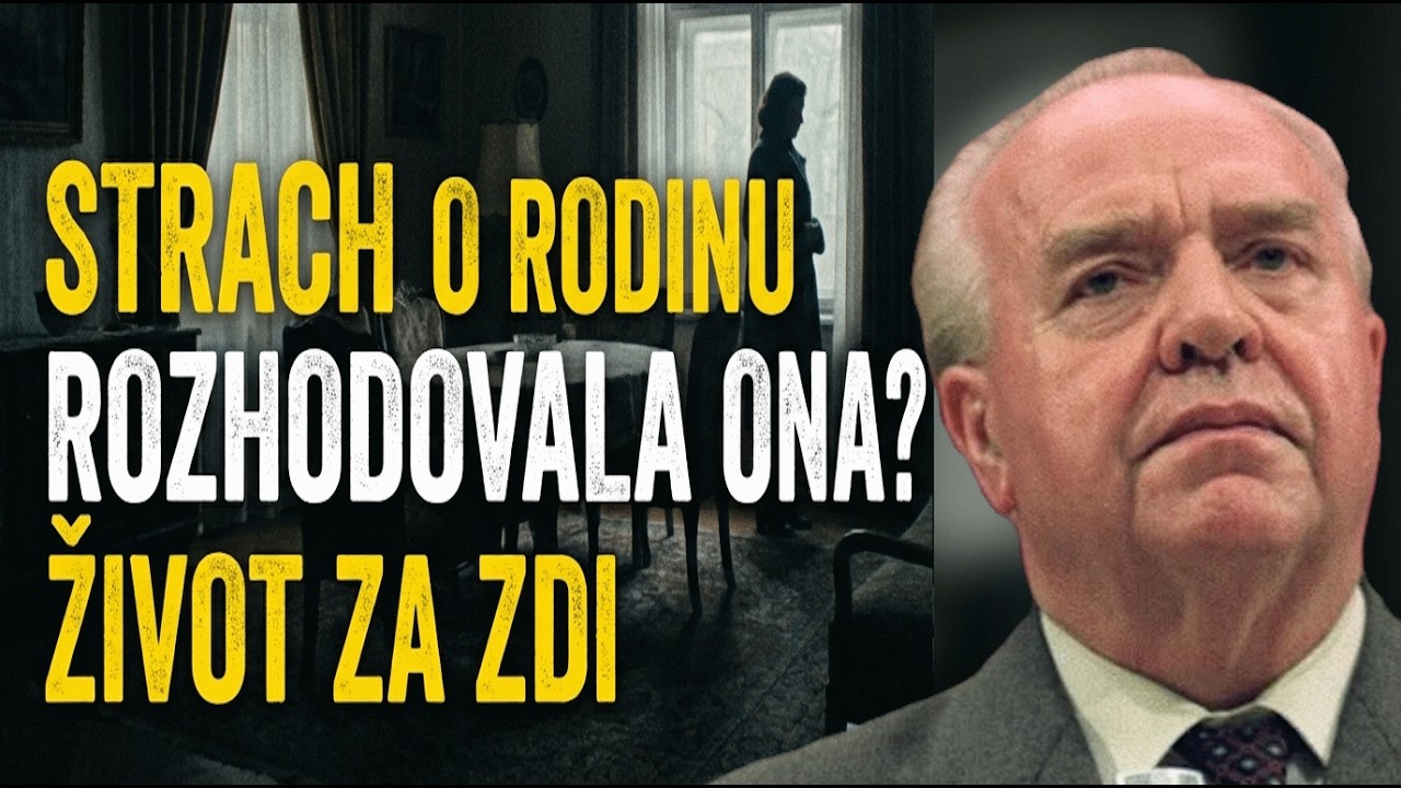 Adamec v soukromí: Žena, která tahala za nitky, když se hroutil režim.